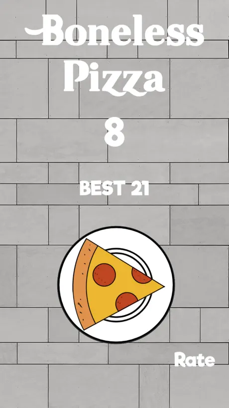Boneless Pizza