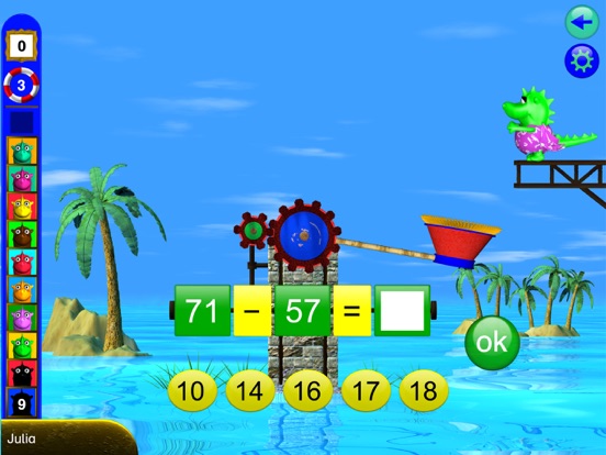 Screenshot #5 pour Maths 2 - calculer avec Fragenbär!