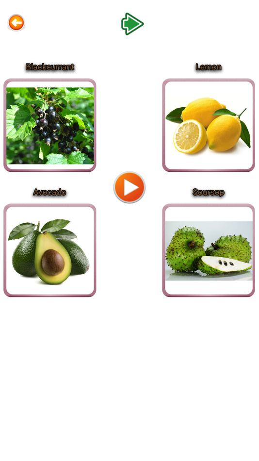 #3. Learn Fruit Name by Quiz Game and Videos (iOS) By: Linh Nguyen