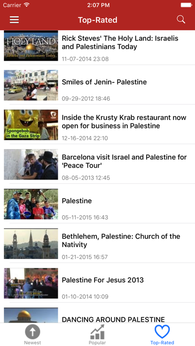 Palestine News & Radio - Gaza Palestinian Updates Screenshot