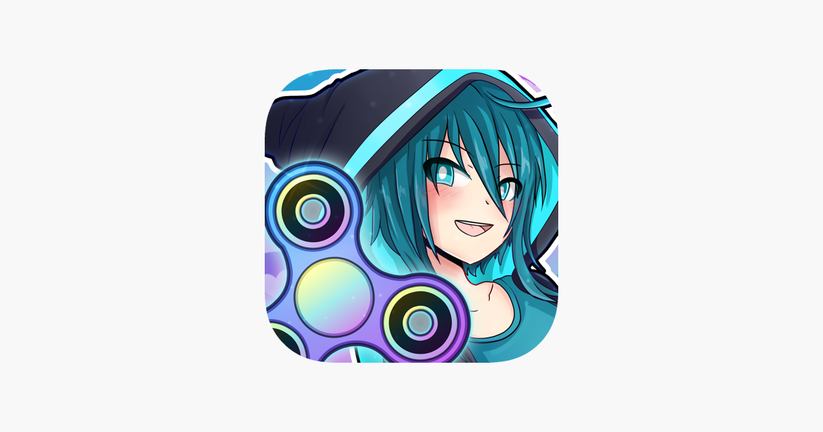 Anime Fidget Spinner Battle On The App Store - i play roblox with my fidget spinner