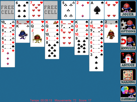 Screenshot #5 pour Freecell Solitaire!