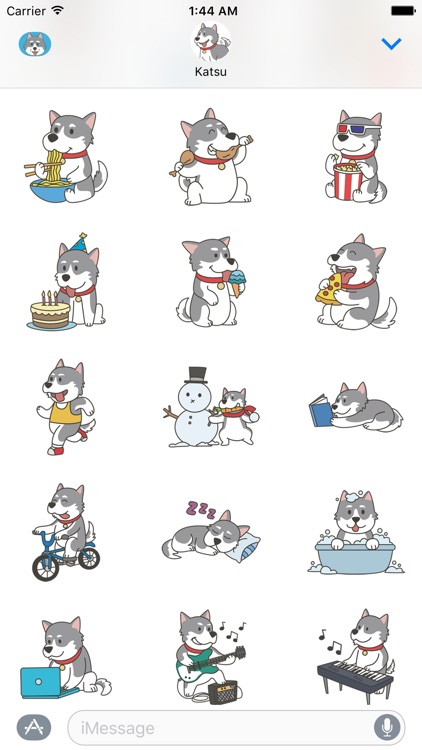 HuskyMoji - Siberian Husky Emoji
