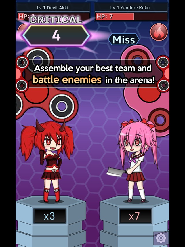 Anime Fidget Spinner Battle im App Store