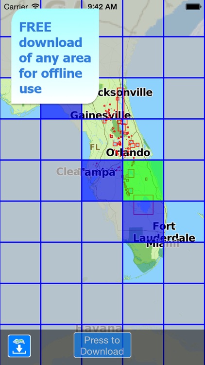 Aqua Map Florida FL Lakes HD - GPS Nautical Charts screenshot-4