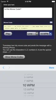 morse code iphone screenshot 4