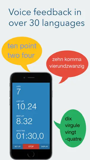 Captura de pantalla de LapTracker - Auto Timer en iPhone 5