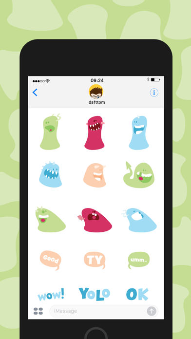 Screenshot #3 pour Build-A-Blob Sticker Pack