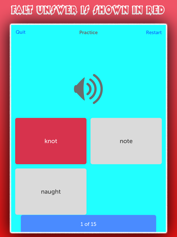 English Accent Trainer, best voice learning iPad screenshot
