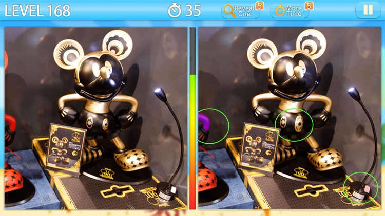 Find differences between two similar pictures