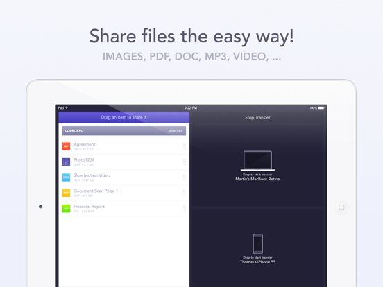 Screenshot #4 pour Instashare Air Drop