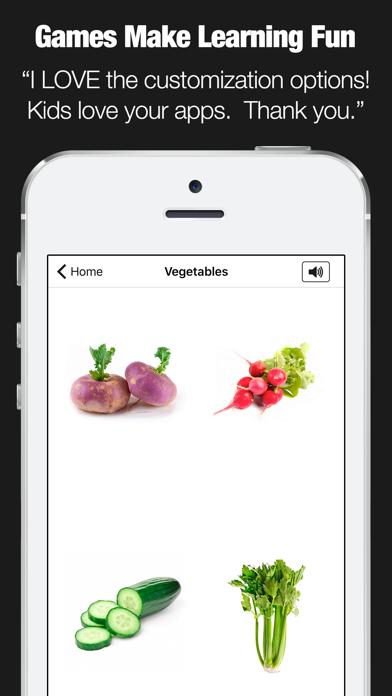 Flashcards for Kids - First Food Wordsのおすすめ画像2