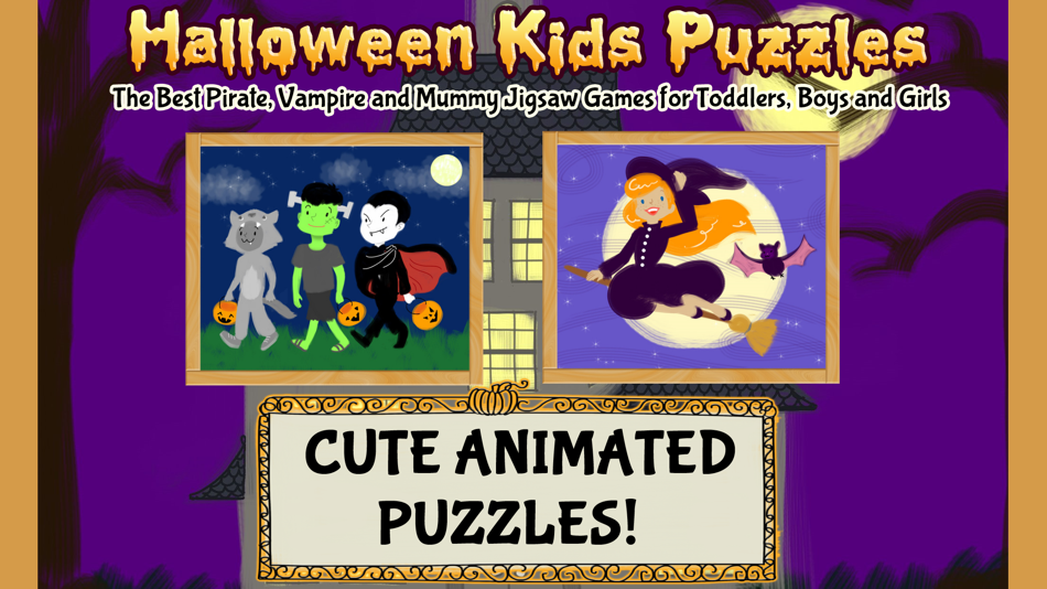 #1. Halloween Kids Puzzles (iOS) 由: Scott Adelman Apps Inc