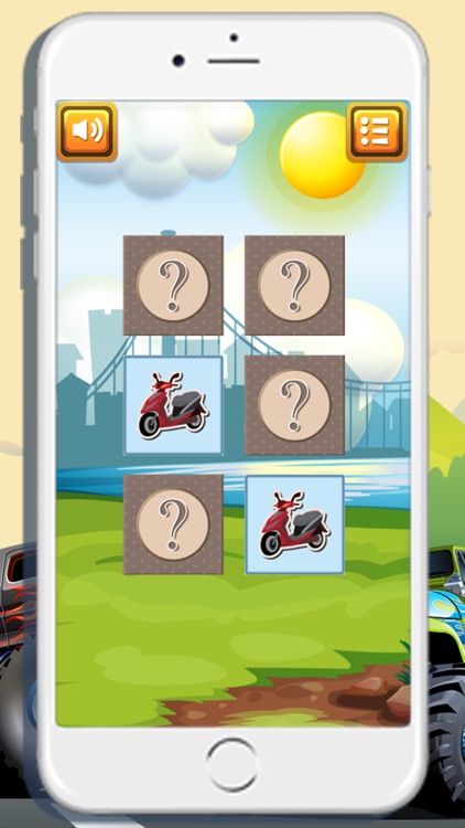 Car and Motorcycle Memory Games screenshot-3