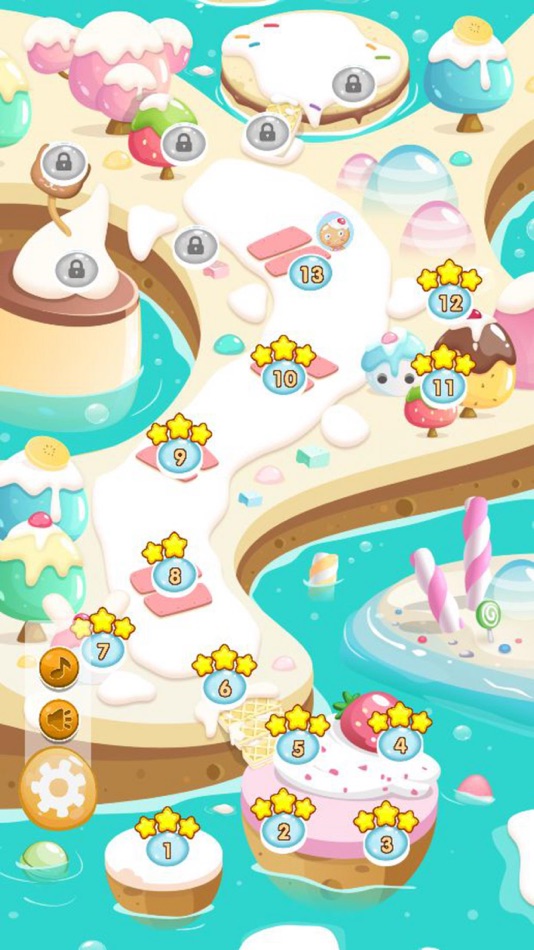 #4. Cake Link Splash - Match Puzzle Mania (iOS) 由: 珠峰 徐