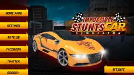 Game screenshot Impossible Stunt Car Simulator mod apk