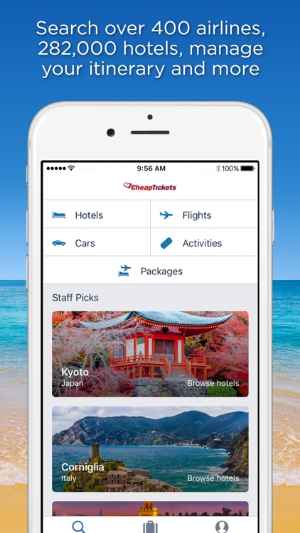 CheapTickets Flights, Hotels, Cars & Packages