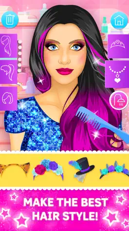 Game screenshot Princess salon and make up game for girls. Premium mod apk