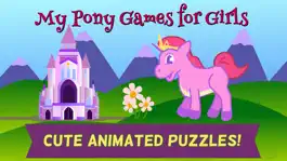 Game screenshot Pony Games for Girls: Little Horse Jigsaw Puzzles mod apk
