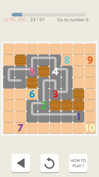 Link Numbers - Connect All Numbers,Clear All Path iPhone screenshot
