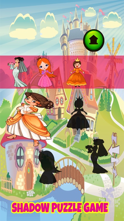 Pony & Pricess Kids Coloring Book - Shadow Puzzle screenshot-4