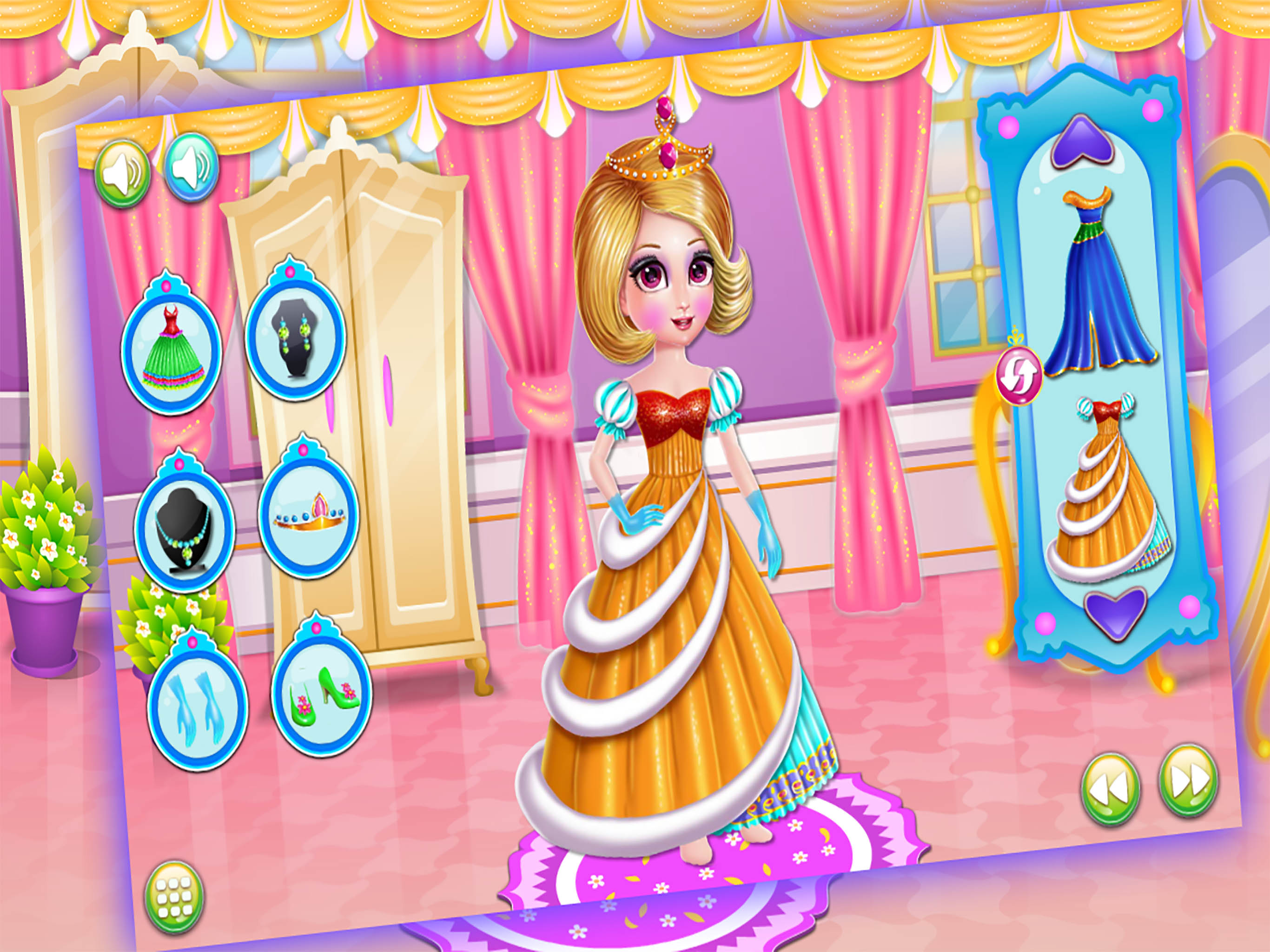 Princess SPA Salon - Girl Dress up & Makeover Game screenshot 8