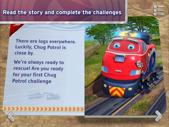 Chug Patrol: Ready to Rescue ~ Chuggington Book iPad app afbeelding 2
