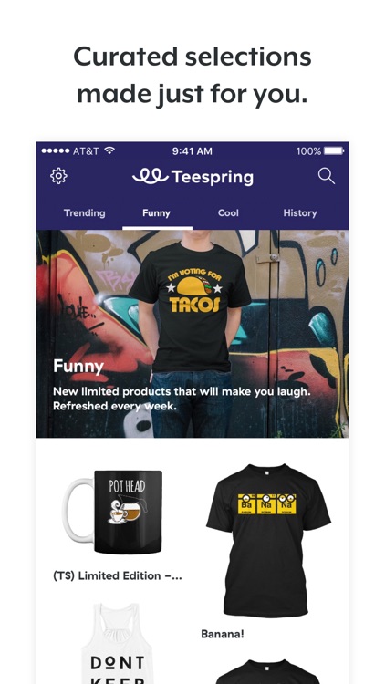 Teespring Shopping