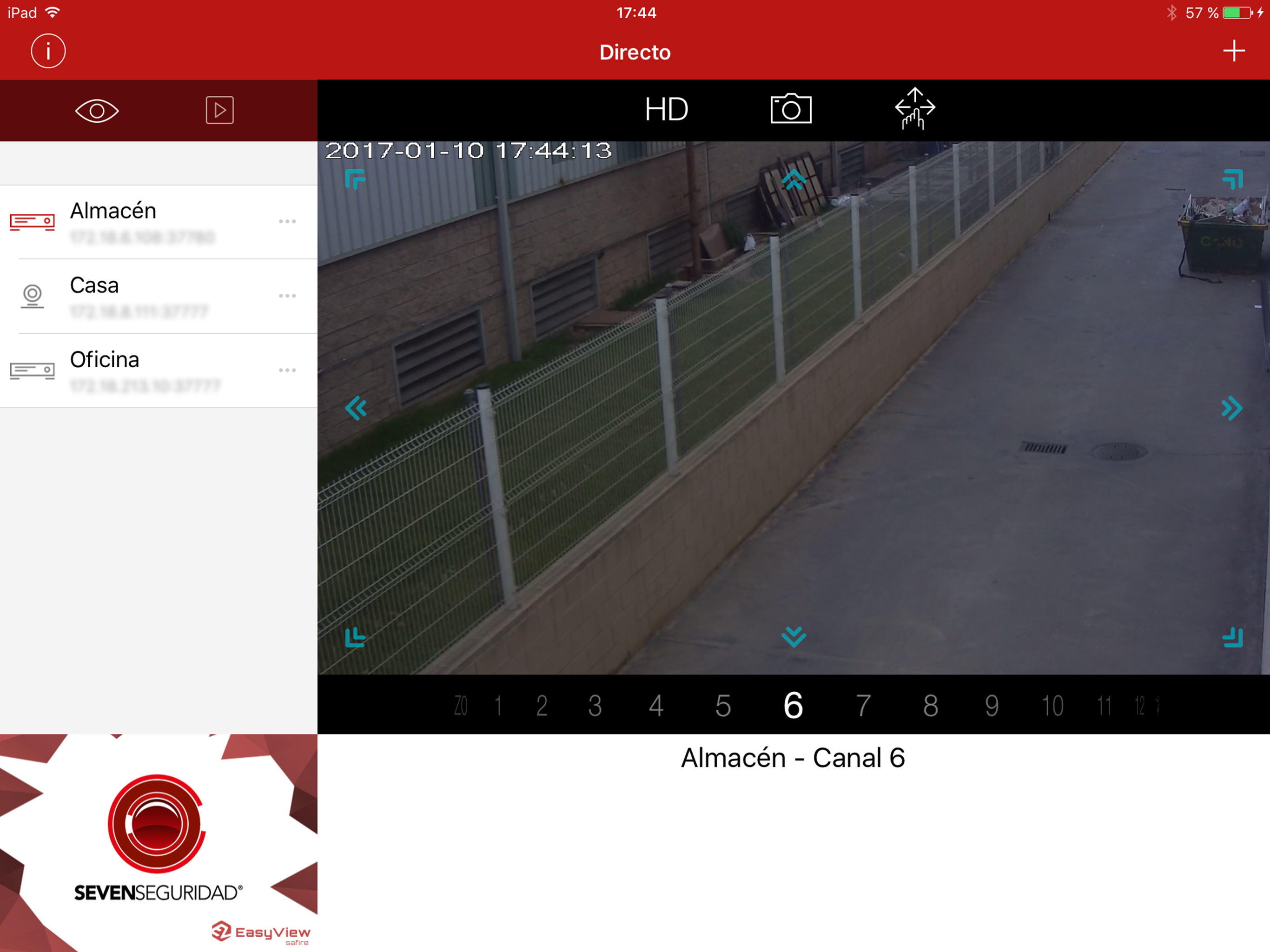 Seven Seguridad EasyView screenshot 8