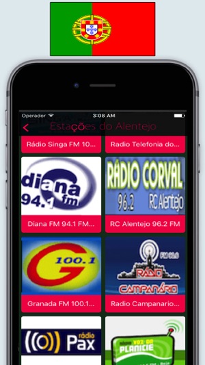 Radios Portugal Online - Estações de Rádio Ao Vivo dans l'App Store