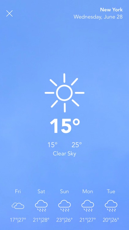 Elements - The Weather App