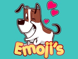 Take your messages to a whole new level with Puppy Emojis stickers pack for iMessage