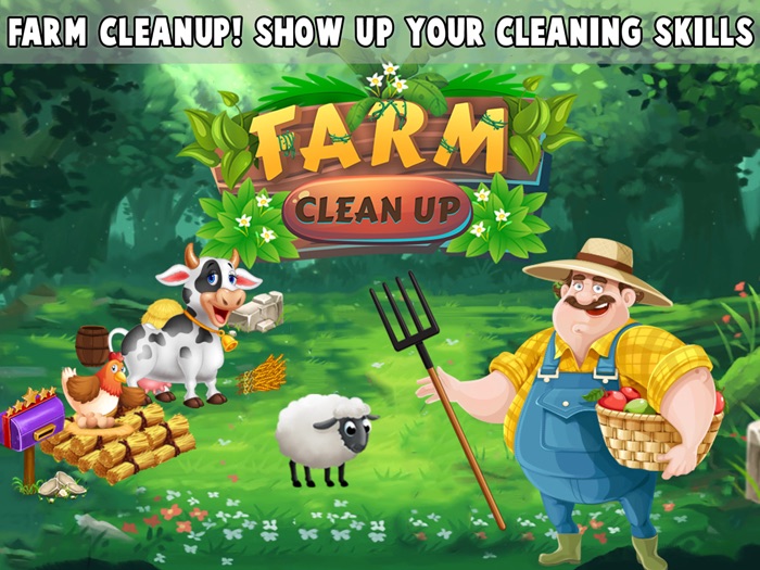 Messy Farm Cleanup Game