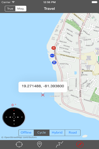 GRAND CAYMAN – GPS Travel Map Offline Navigator screenshot 2