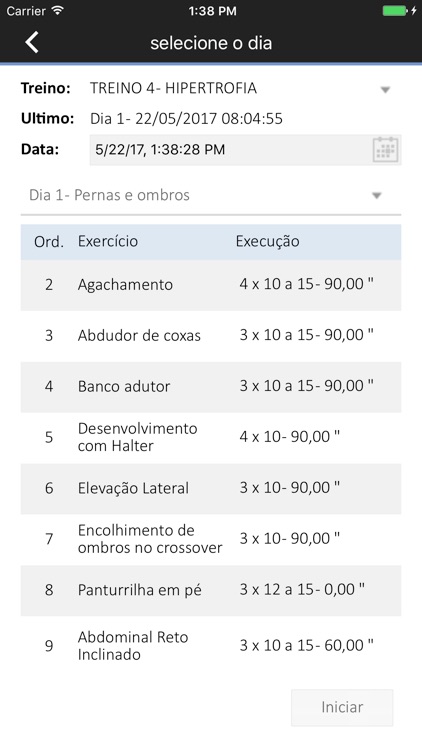 App Academia Mergulho