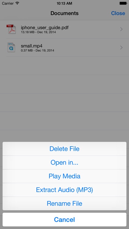 Blue Mercury: Premium Search File and Music Manger