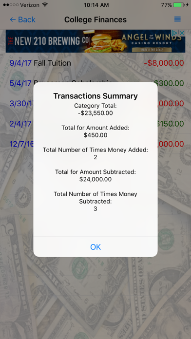 App screenshot