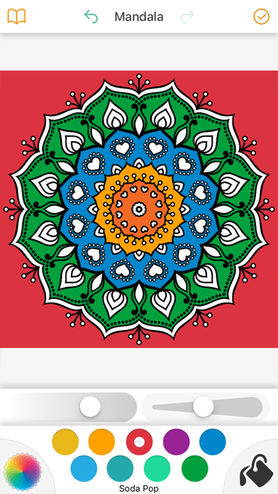 Mandala Coloring Book 4 Adults Screenshot
