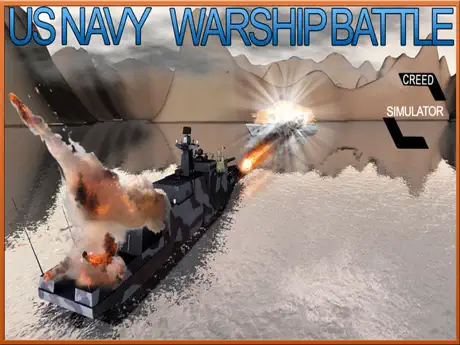 Navy Warship Gunner Fleet - WW2 War Ship Simulator