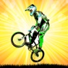 Uphill Bicycle Rider BMX Race