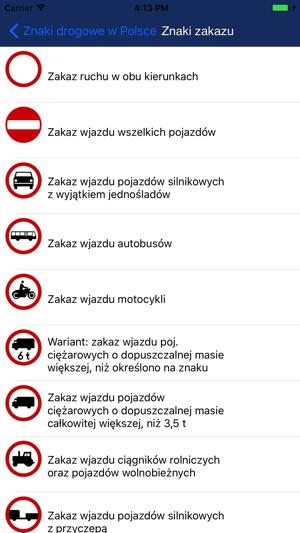 Znaki drogowe w Polsce(圖2)-速報App