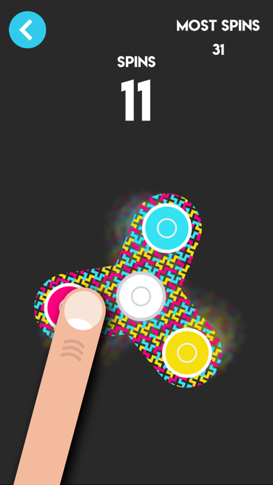 Screenshot #2 pour Fidget Spinner Games