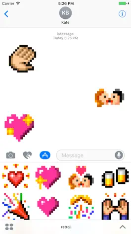 Game screenshot retroji ~ retro animated emojis mod apk