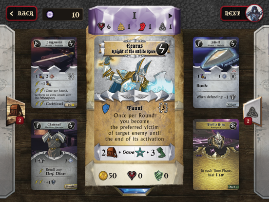 Screenshot #4 pour Sword & Sorcery Companion App