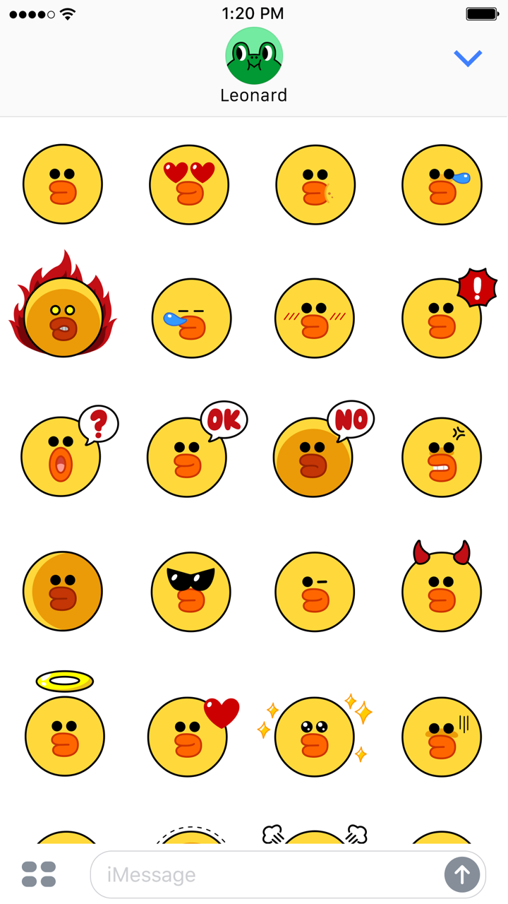 莎莉 Emoji表情包 - LINE FRIENDS screenshot 3