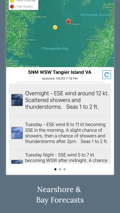 NOAA 5-day Marine Forecast