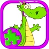 Cute Dragon Games Jigsaw Puzzles Education