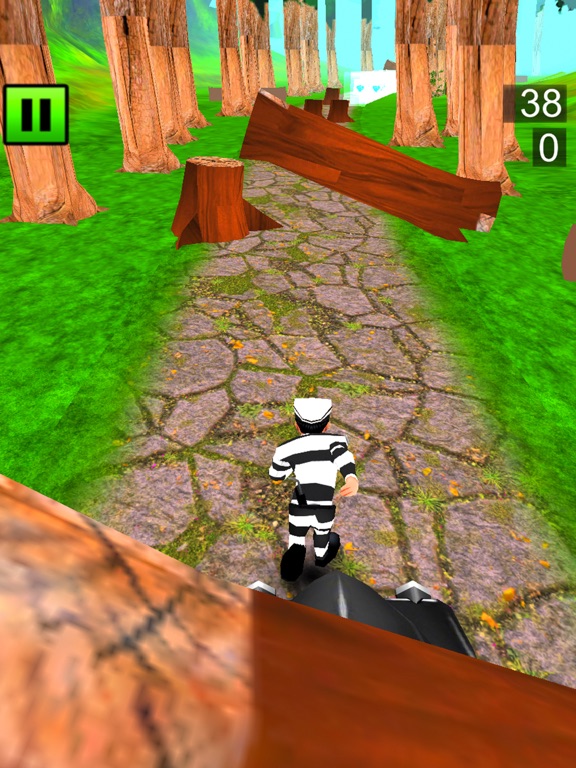 Screenshot #4 pour Jungle Crazy Runner: Prisoner Survival 3D