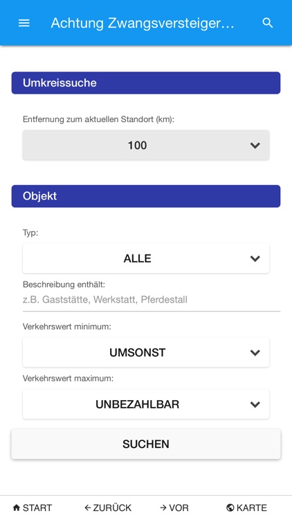Achtung Zwangsversteigerung