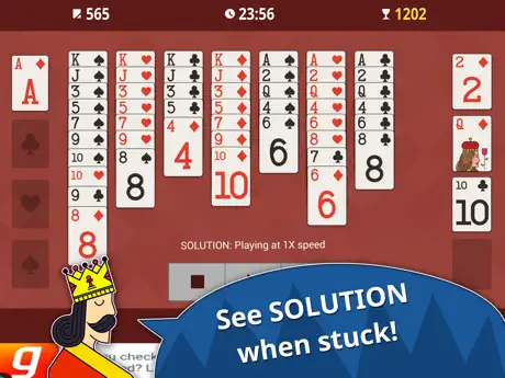 FreeCell Solitaire .